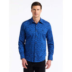 Robert Graham Highland Classic Fit Sport Shirt - Navy