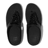 FitFlop Rumba Beaded Sandals - All Black