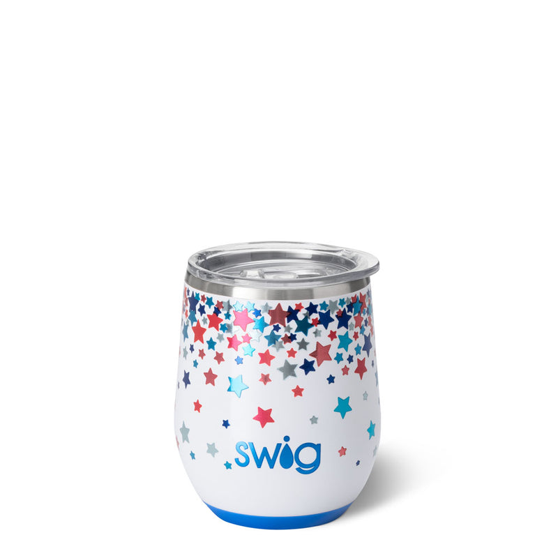 Swig Life 12oz Star Spangled Stemless Wine Cup - Multi