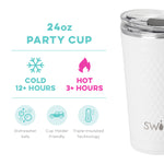 Swig Life 24oz Golf Party Cup - White