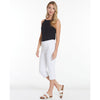 SlimSation 21-Inch Capri  Pants - White