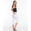 SlimSation 21-Inch Capri  Pants - White