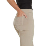 SlimSation 21-Inch Capri  Pants - Stone