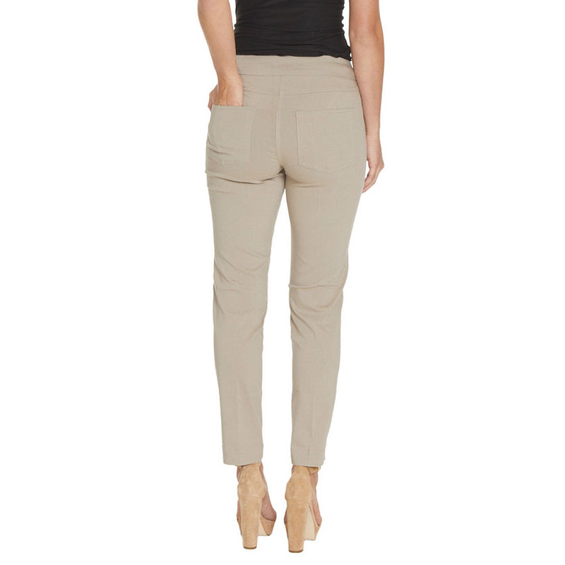 SlimSation 29-Inch Ankle Pants - Stone