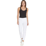 SlimSation 29-Inch Ankle Pants - White