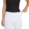 SlimSation 29-Inch Ankle Pants - White