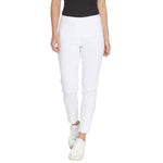 SlimSation 29-Inch Ankle Pants - White