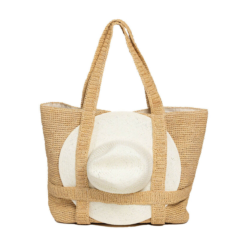 Hat Attack The Original Traveler Bag - Natural