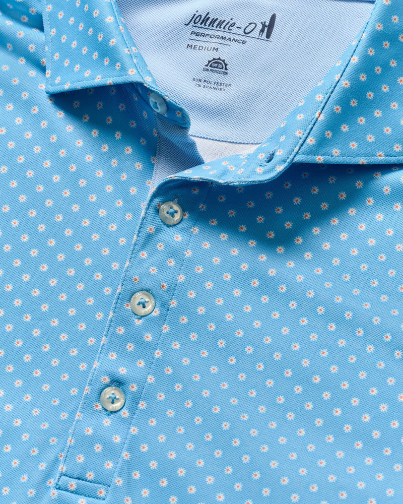 Johnnie-O Daisy Prep-Formance Polo Shirt - Maliblu