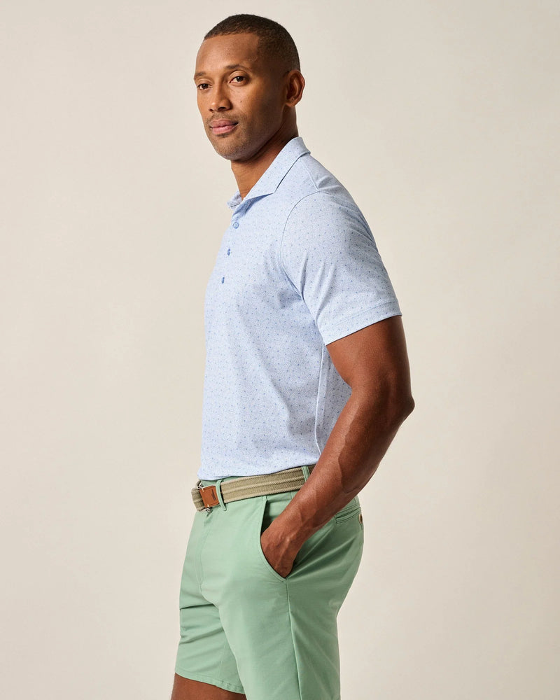 Johnnie-O Junes Prep-Formance Polo Shirt - Seychelles