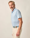 Johnnie-O Hex Prep-Formance Polo Shirt - Barrels Blue
