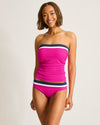 Tommy Bahama Island Cays Colorblock Bandini Top - Pink Maui