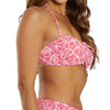 Tommy Bahama Island Cays Shell Bandeau Top - Passion Pink