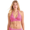 Tommy Bahama Island Cays Point Reversible Halter Top - Pink Maui
