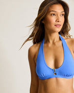 Tommy Bahama Novelty Pearl Halter  Top - Paradiso Blu