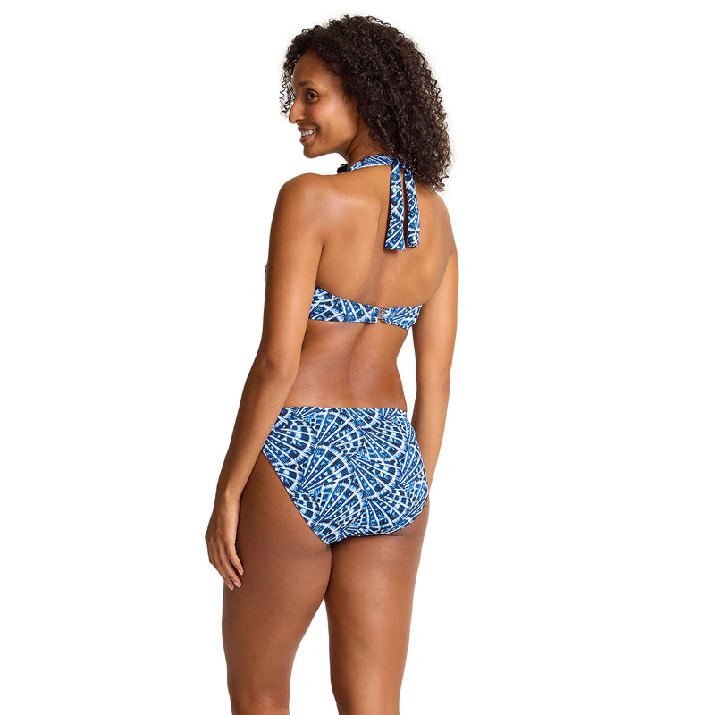 Tommy Bahama Island Cays Shell Cove Halter Top - Indigo Tide