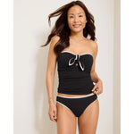 Tommy Bahama Island Cays Cabana Tie Bandini Top - Black
