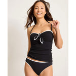 Tommy Bahama Island Cays Cabana Tie Bandini Top - Black