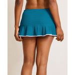 Tommy Bahama Island Cays Cabana High Waist Skirt Bottom - Topaz Teal