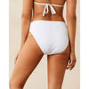 Tommy Bahama Eyelet Hideaway High Waist Bottom - White *