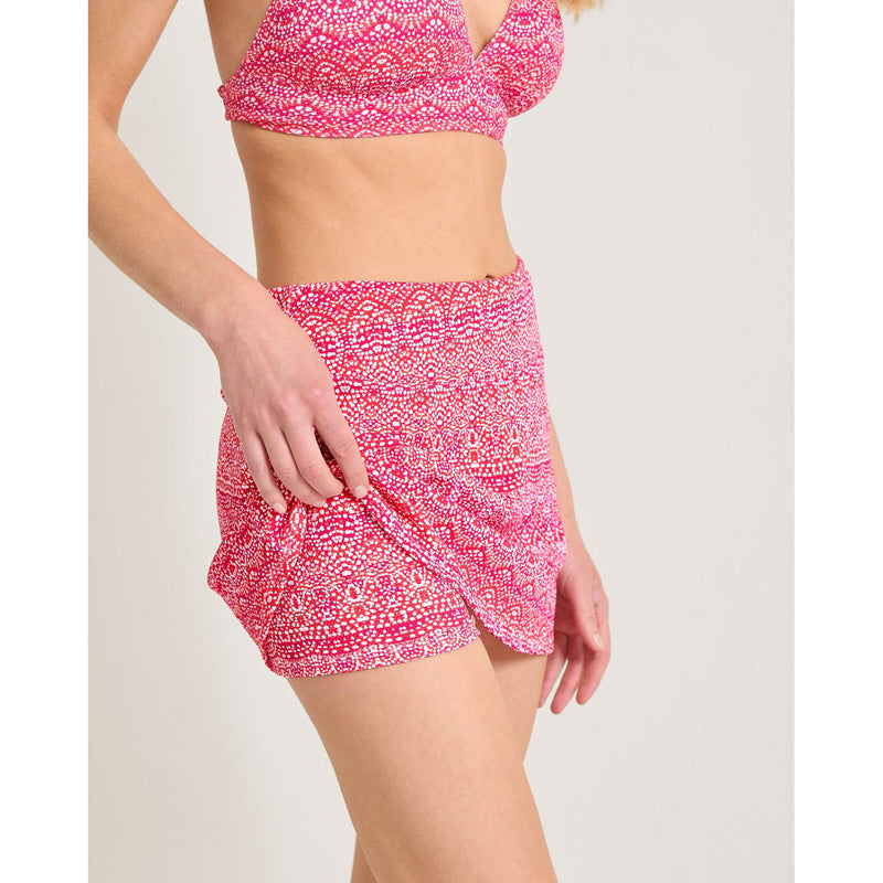 Tommy Bahama Island Cays Point Skort Bottom - Pink Maui *