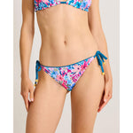 Tommy Bahama Watercolor Floral Reversible String Bottom - Topaz Teal