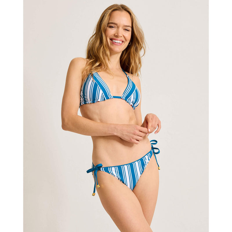 Tommy Bahama Watercolor Floral Reversible String Bottom - Topaz Teal