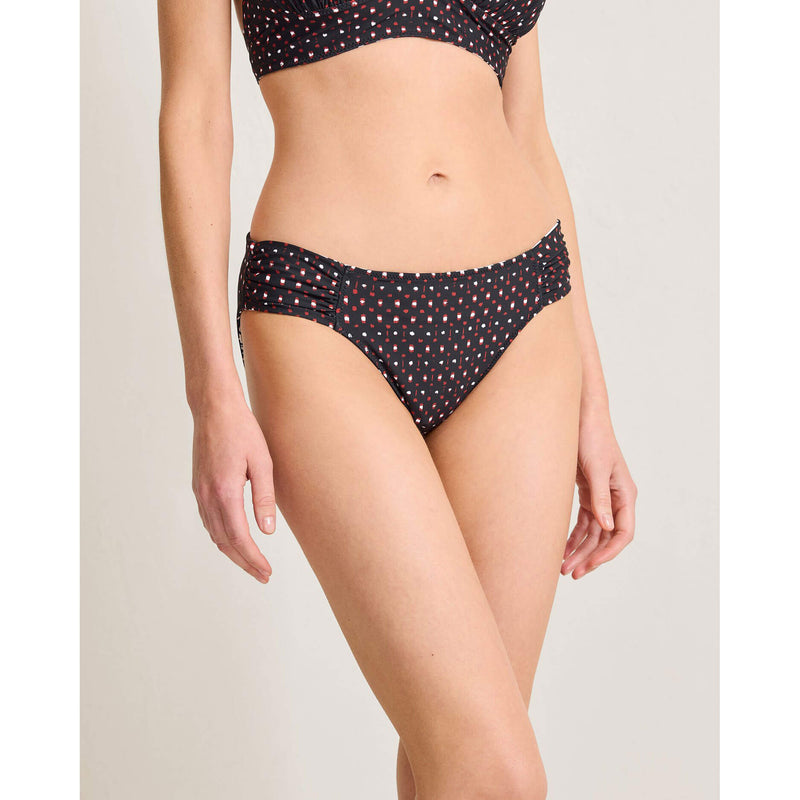 Tommy Bahama Sunset Blooms Reversible Hipster Bottom - Black