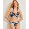 Tommy Bahama Sunset Blooms Reversible Hipster Bottom - Black
