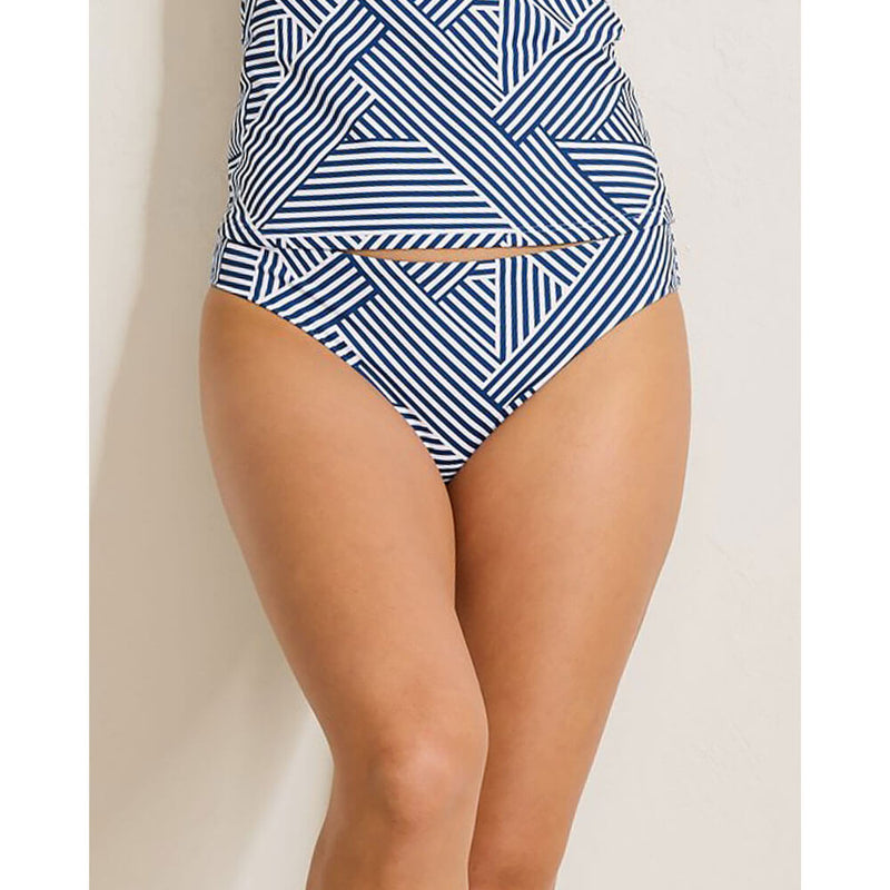 Tommy Bahama Palm Modern Stripe Hipster Bottom - Indigo Tide