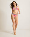 Tommy Bahama Island Cays Fiori Reversible Hipster Bottom - Citrus Coral
