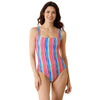 Tommy Bahama Island Cays Oasis Reversible One Piece Swimsuit - Passion Pink*