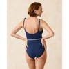 Tommy Bahama Island Cays Cabana Wrap One Piece Swimsuit - Mare Navy*