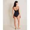Tommy Bahama Palm Modern Maillot One Piece Swimsuit - Black