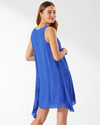 Tommy Bahama Lanai Breeze Short Dress Cover Up - Beaming Blue