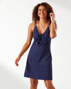 Tommy Bahama Island Cays V-Neck Spa Dress Coverup - Mare Navy*