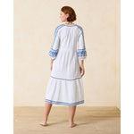 Tommy Bahama Mykonos Tiered Midi Dress Cover Up - White*