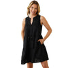 Tommy Bahama St Lucia Sleeveless Tier Dress Cover Up - Black