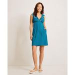 Tommy Bahama Island Cays Cabana Flounce Spa Dress Cover Up - Topaz Teal