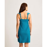 Tommy Bahama Island Cays Cabana Flounce Spa Dress Cover Up - Topaz Teal