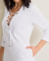 Tommy Bahama Textured Spa Terry Tunic Cover Up - White
