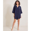 Tommy Bahama Capri Coast Boyfriend Shirt Cover Up - Mare Navy