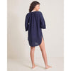 Tommy Bahama Capri Coast Boyfriend Shirt Cover Up - Mare Navy