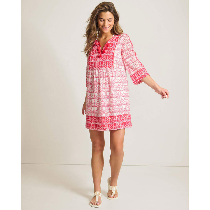 Tommy Bahama Catalina Coast Palm Dress Cover Up - Coral Coast