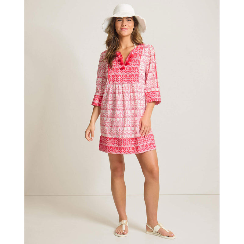 Tommy Bahama Catalina Coast Palm Dress Cover Up - Coral Coast