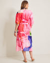 Tommy Bahama Artist Series Belted Caftan Cover Up - Touch Of Pink
