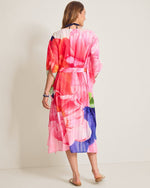Tommy Bahama Artist Series Belted Caftan Cover Up - Touch Of Pink