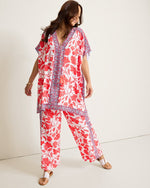 Tommy Bahama Fiori Border Tunic Cover Up - White