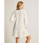 Tommy Bahama Mykonos Textured Button Dress Cover Up - Coconut