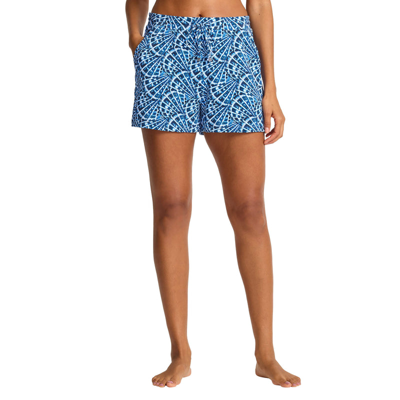 Tommy Bahama Island Cays Shell Cove Short Cover Up - Indigo Tide